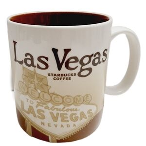 🍒 STARBUCKS Las Vegas Global Icon Collector Series City Mug Coffee Cup